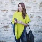 Jeanette Poncho Knit Kit in Sumptuous