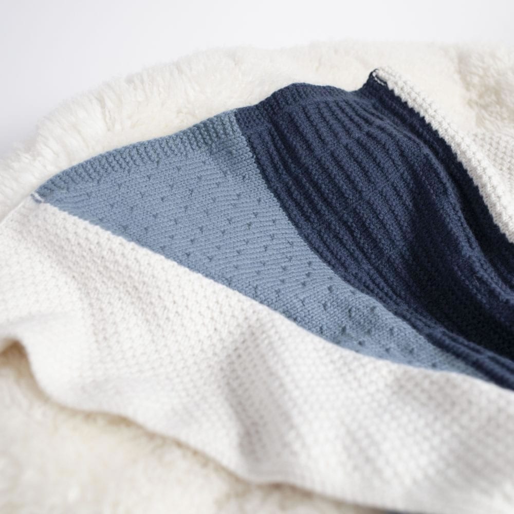 Textured Baby Blanket by The Woven Co