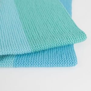 easy baby blanket knit kit