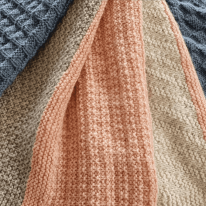 The Woven Co Geometric Delight Textured Blanket standard edition