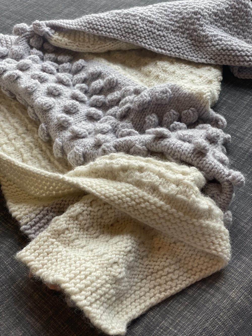 All the Texture Knit Blanket