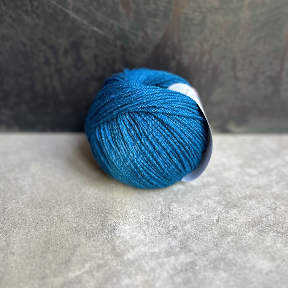 Peacock Smooth + Silky Merino Knitting yarn by the Woven Co