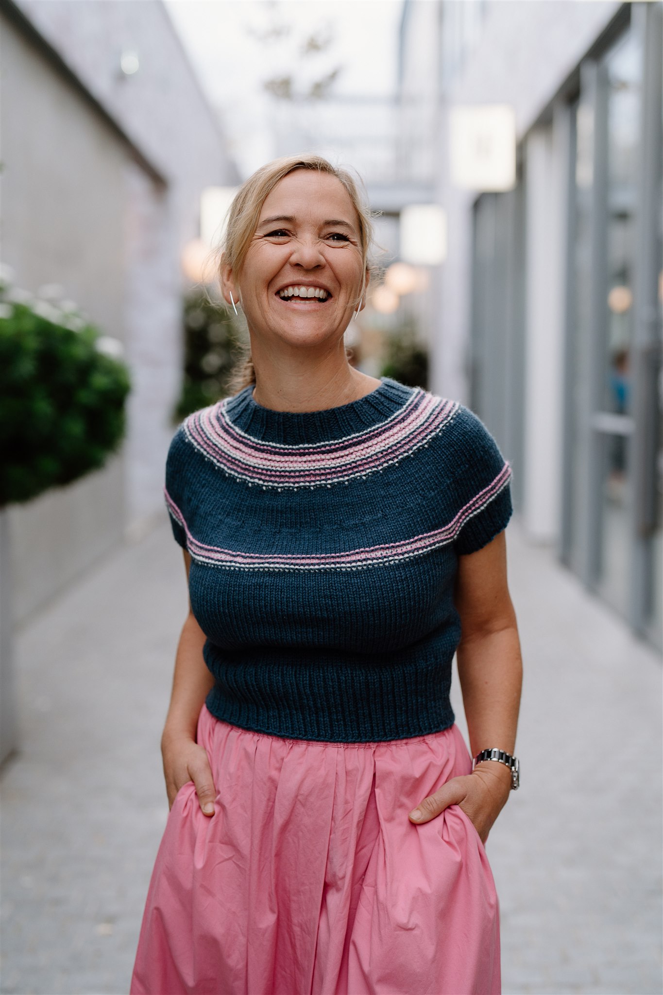 A Monique Knitted Top by The Woven Co